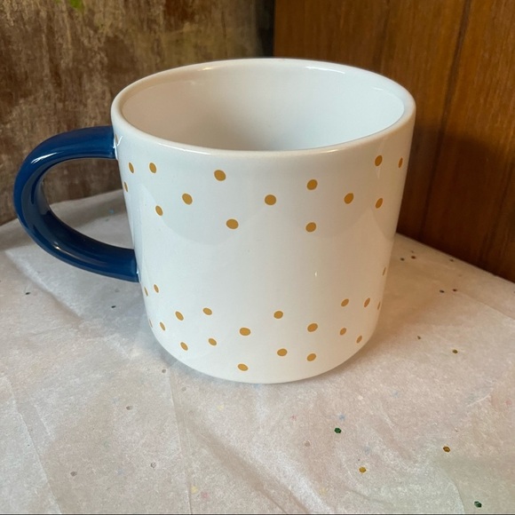 💥5/$25 Clay Art Hello there darling polka dot mug - Picture 2 of 6